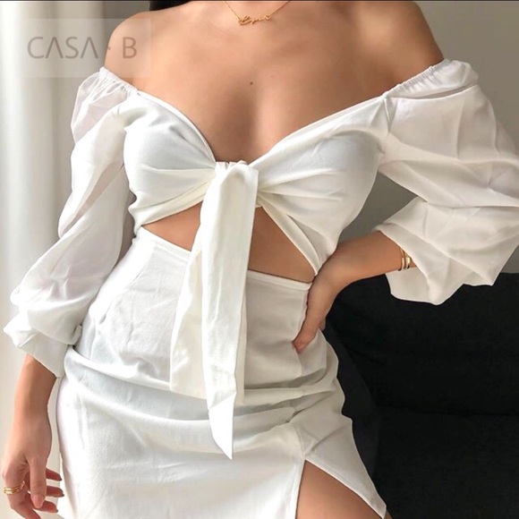 5🌟CASA B | Lolita Front-tie Blouson - Picture 10 of 10